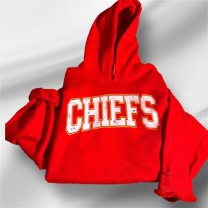 Kansas City chiefs hooded sweatshirt-New/Unisex